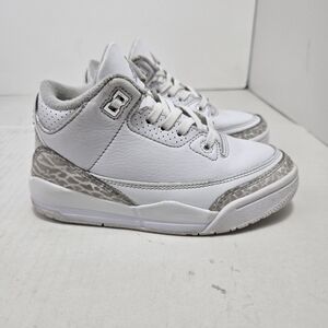 Jordan Retro 3 Boys Preschool DM0966-111 Shoes Sz 10 C (UK 11.5) Walk Athletic